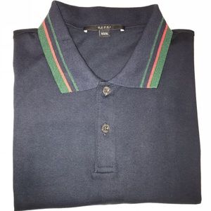 Gucci Polo - Navy Blue